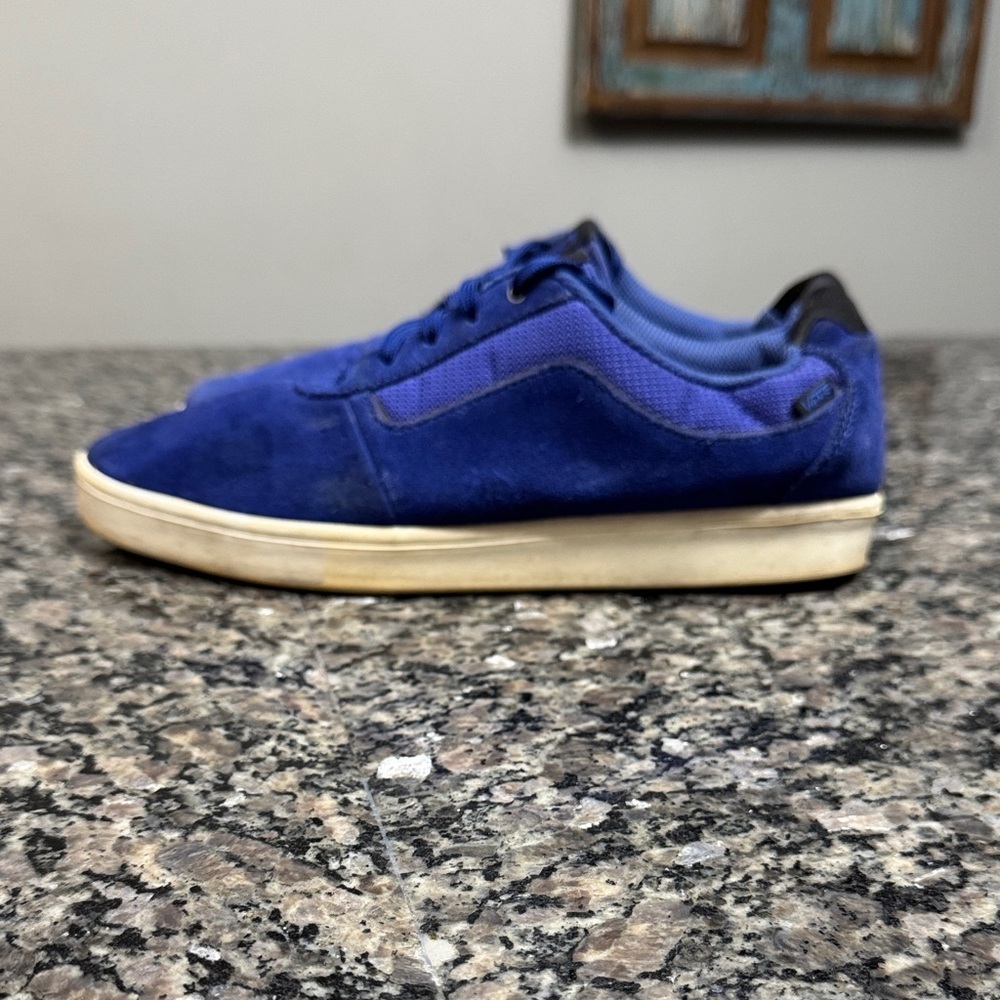 Vans LXVI Blue Suede Men's Sneakers 8.5